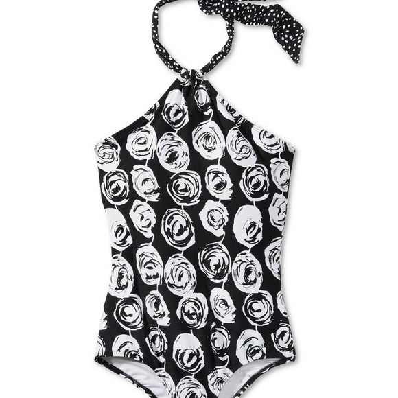 Anne Cole Coming Up High Neck One-Piece - Picture 6 of 6